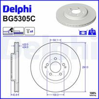 Stabdžių diskas DELPHI BG5305C