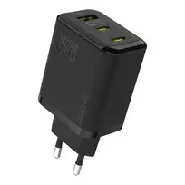 Dudao A29 travel charger | 65W | GaN | USB-C, USB-A | black