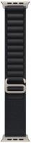 Apple 49mm Black Alpine Loop - Large - Natural Titanium Finish | Apple MFTG4ZM/A | 195950575125