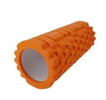 Massage roller TUNTURI Yoga Foam Grid Roller 33cm, orange