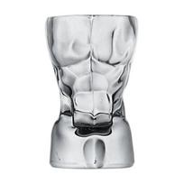 Alkoholinio gėrimo taurelės kūno formos, skirtos vakarėliui, juokingas mini puodelis žmogaus liemens formos, kūrybiška naujovė viskiui gerti, unikali dovana suaugusiems D white