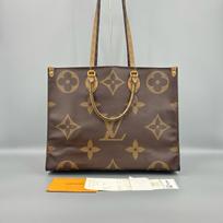 [Pre-Owned] Louis Vuitton Onthego GM 'Brown Monogram Canvas/Brown Monogram Reverse Canvas' - Very Good #1K7JK7S ONE SIZE
