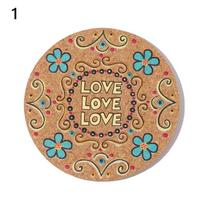 Decor Mug Holder Non-slip Placemats Anti-hot Heat Pad Heat Resistant Cork Coasters Wooden Cup Mat 1