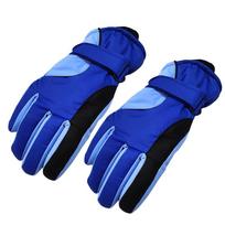 Non-slip Cycling Gloves Warm Snowboard Gloves Fashion Outdoor Sports Gloves  for Men Women mėlyna