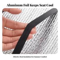 Easy to Clean Heat Insulation Pad Sun Protection Seat Cover Saddle Cushion for Universal Motorcycles
