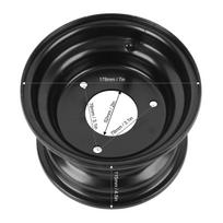 145/70-6 Go Kart Wheel Rim 3 Holes 6 Inch Aluminum Alloy Enhanced Traction Stylish Look For ATV Quad Dirt Bike Ride On Mower A