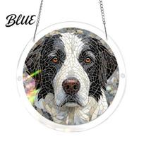 Window Decoration Puzzle Acrylic Suncatcher Colorful Hanging 7.48 Inch Sun Catcher Collectible Pendant Ornament Ideal for Gifting And Home K