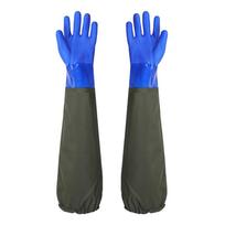 Practical Drain cleaning gloves,Pond Gloves,Long Rubber gloves Safety Work Glove