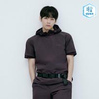 [Snowpeak] Lightweight CORDURA Short-Sleeve T-shirt Wine (S26MMPTS04) 95(M)