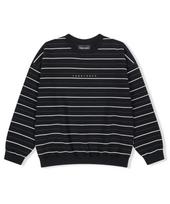 Yes Ic Y.E.S Thin Stripe Sweatshirt Black M