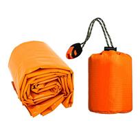 Oem Life Tent Bivy Mummy Winter Emergency Sleeping Bag For 3 Season Lightweight Outdoor Survival Adventure And Hiking For Adults oranžinė