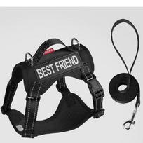 Reflective Dog Chest Harness With Nonextendable Strap For Training And Walking S juoda