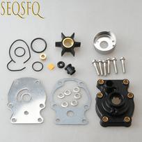 For Johnson Evinrude Water Pump Kit 393630 With Housing Replacement OMC Outboard 20 25 30 35HP Outboard Motors Sierra 18-3382 03 393630