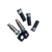 Skirta Mercedes Sprinter 1995-2006 VITO W638 1996-2003 For VW LT Visiškai naujas durų spynos cilindriukas su 2 raktais 6707600205 tamsiai pilka spalva