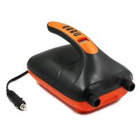 Portable Air Compressor for Tires Bikes Balls and More 12V Car Inflatable Pump juoda