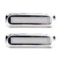 RR-2PC Transom Light 120 LED Underwater Boat Lights LED Waterproof Speedboat Navigation Lighting Boat RVS Yacht Accessories kaip parodyta spalva