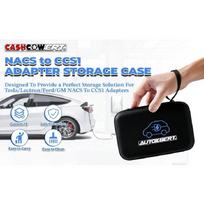For Tesla NACS CCS1 EVA  Adapter Storage Travel Carry Bag EV Charger Waterproof Anti-drop Organizer Case Auto Car Accessories