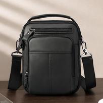 Real Leather Fashionable Shoulder Bag with Multiple Functions, Trendy Portable Crossbody Bag for Sports and Outdoor Use juoda