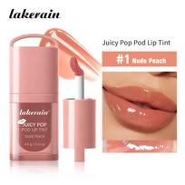 Juicy Box Shape Lip Tint Gloss Moisturizing Lightweight & Non-Sticky Lip Staion Long-Lasting High Shine Finish Lips Makeup