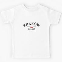 Krakow Polska (Cracow Poland) Polish Coordinates Kids T-Shirt 110