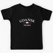 Gdansk Polska (Poland) Polish Coordinates Kids T-Shirt 120