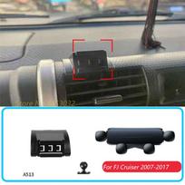 Car Phone Holder For Toyota  FJ Cruiser 2007-2017 Gravity Stand Mount Support Horizontal GPS Mobile Bracket Accessories With a B