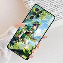Genshin Impact Venti Phone Case For Samsung Galaxy S25 S23 S30 S8 S21 S20 FE S24 S22 Note 10 20 S8 Plus lite Ultra Galaxy Note10