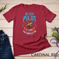 RC Plane Gift RC Pilot Model Airplane T-Shirt Unisex T-shirt 3 S