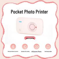 HPRT CP2100 Portable 3-inch Photo Printer CN plug (adapter included)