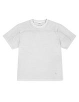 Roars Raw Edges Dyed Tee - Silver Note/Xl