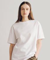 The Saturday Evening Post Supima Cotton Loose Fit T-Shirt_White White/S