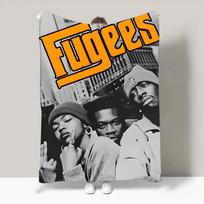 Fugees Band The Score Blanket Design Lightweight For Dorms, Naps, Living Room, Office,Sofa,All-Season Size: 75*100cm, Weight: 230 GSM