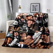 Jose Pedro Balmaceda Pascal Mosaic Soft Plush Blanket,Flannel Blanket Throw Blanket for Living Room Bedroom Sofa Custom blankets Size: 75*100cm, Weight: 230 GSM