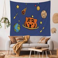M-MUZIKS T-TIGER Hanging Bohemian Tapestry Indian Buddha Wall Decoration Witchcraft Bohemian Hippie Cheap Hippie Wall Hanging 100X70CM