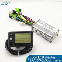 36V 48V 60V 250W 13A E-Bike Brushless Motor Universal Drive Controller S810 LED Display Operation Panel for Scooter Accessories