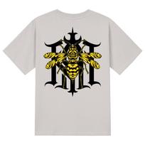 Khan 6312 Ktc0043 Bumblebee Short Sleeve T-Shirt - Beige Beige/Xl