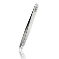 Rubis Tweezers Classic Slant Silver 1K102, Swiss Premium Tweezers