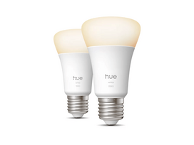 Philips Hue W 1100 A60 2P EU | E27 | 9.5 W | Soft white light | Bluetooth and Zigbee
