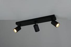 Trio Soka spotlight 3-pc GU10 matt black gaismeklis 867700332 4017807657265