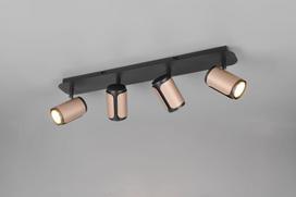 Trio Gillan spotlight 4-pc GU10 coffee brown gaismeklis 814500465 4017807640458