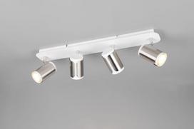 Trio Gillan spotlight 4-pc GU10 brushed steel gaismeklis 814500407 4017807640496