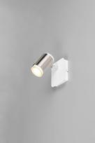 Trio Gillan spotlight 1-pc GU10 brushed steel gaismeklis 814570107 4017807641134