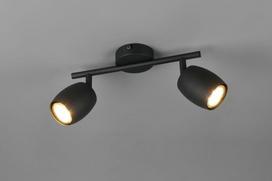 Trio Nancy spotlight 2-pc GU10 matt black gaismeklis R86262032 4017807656602