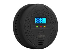Apsaugos sistemos // Judesio jutikliai // 50-635# Detektor czujnik czadu xc80 lcd czarny 3xaa