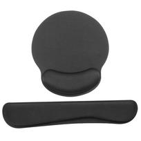 Memory Foam Keyboard Wrist Rest Mouse Pad Set Keyboard Mouse Wrist Pads with Lycra Fabric Anti-slip juoda