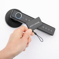 Išmanioji durų spyna su piršto atspaudu, kodu, kortele ir Tuya programėle, Wi-Fi, Bluetooth | PNI®