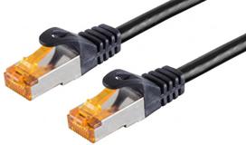 Cable Brackton Outdoor Patch S/FTP 5m CAT 6a Black