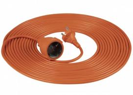 PVC elektrinis prailgintuvas IP20 10 m 1x2P, H03VV-F 2x1 mm²