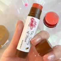 1/3pcs Colored Lip Balm Moisturizing Lip Tint Long Lasting Waterproof Change Color Lipstick Cosmetics for Women Girls Lip Makeup 01 Peach Blossom