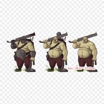 Dungeons Dragons Ogre Shrek Iron on Heat Transfer Printing Vinilo pleistrai Lipdukas drabužiams „Pasidaryk pats“ aplikacijos, plaunamos pleistrai